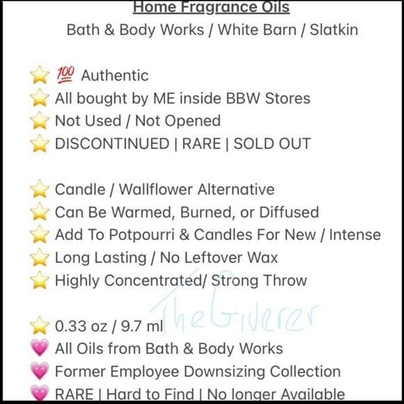 BREATHE HAPPINESSES Home Fragrance Oil Bath & Body WorKs - Picture 4 of 7